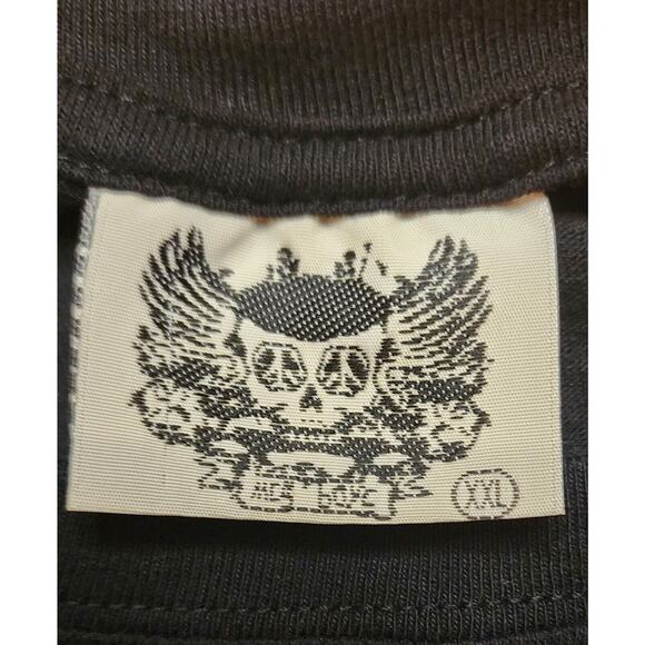 Vintage MC5 Boyc Black Skull T Shirt Size XXL Cotton - Picture 6 of 6